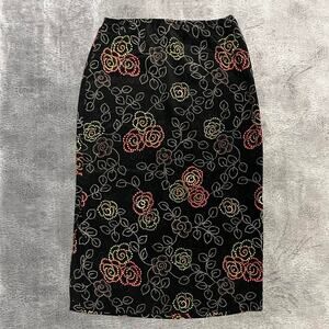 Samantha lee floral maxi skirt
